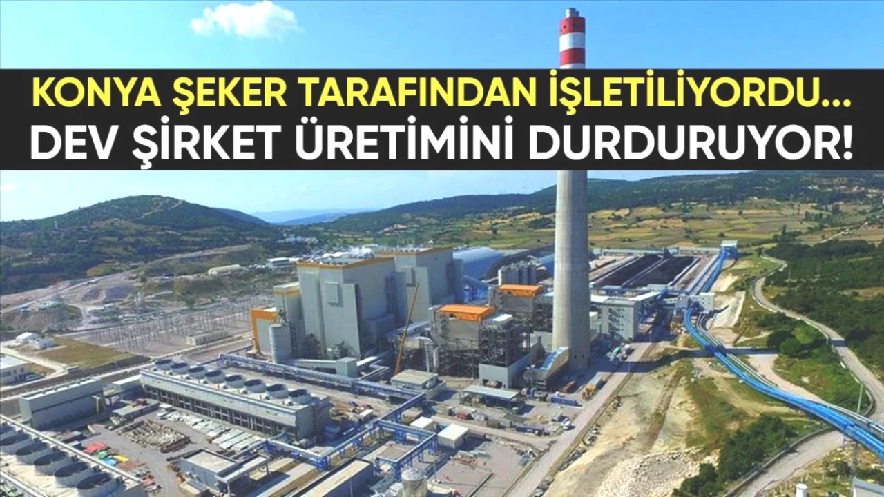 Konya Şeker Üretimi Durdurdu! Dev Şirketin Kapanma Planı Belli Oldu!