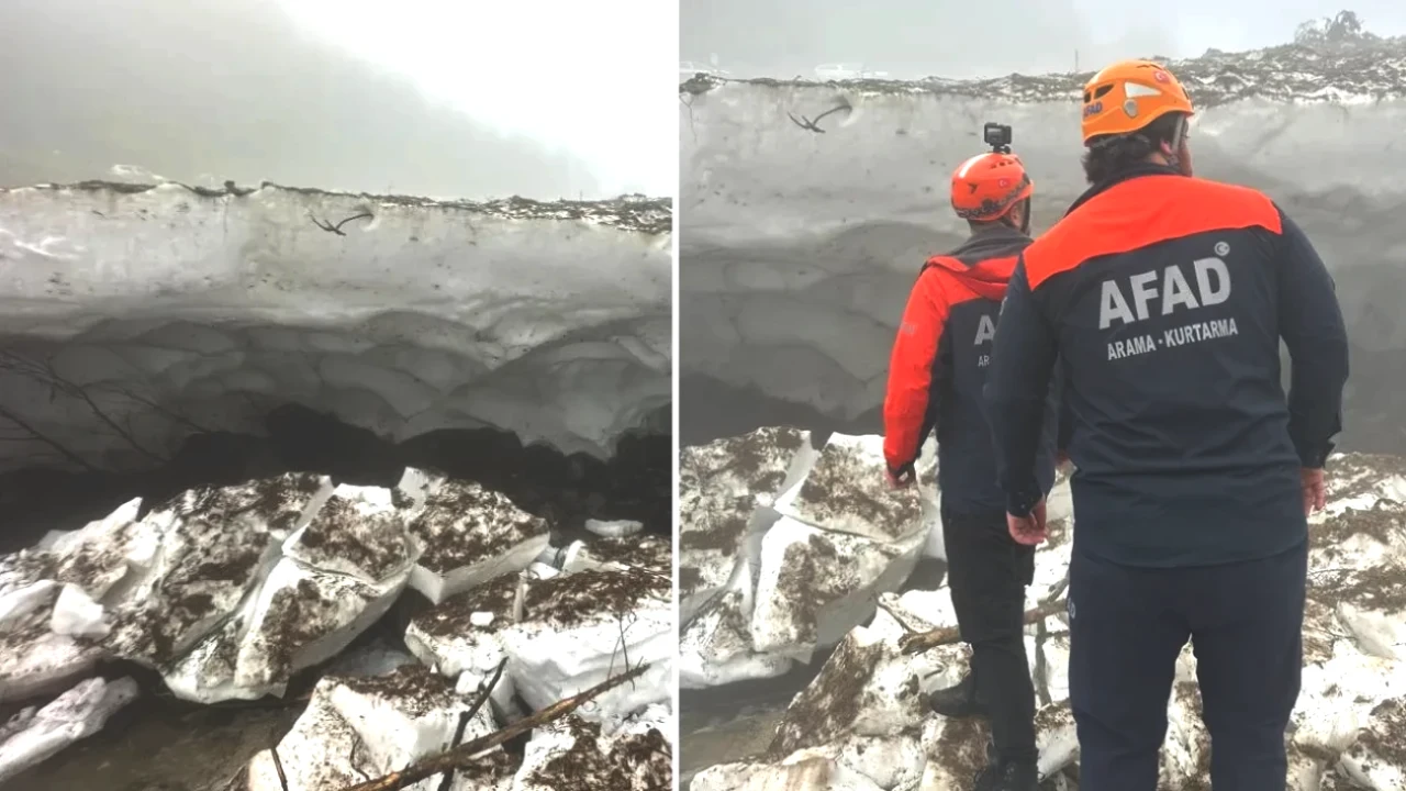 Rize Yaylasında Gizli Tehlike! Karın Altında Hayatını Kaybeden Genç!