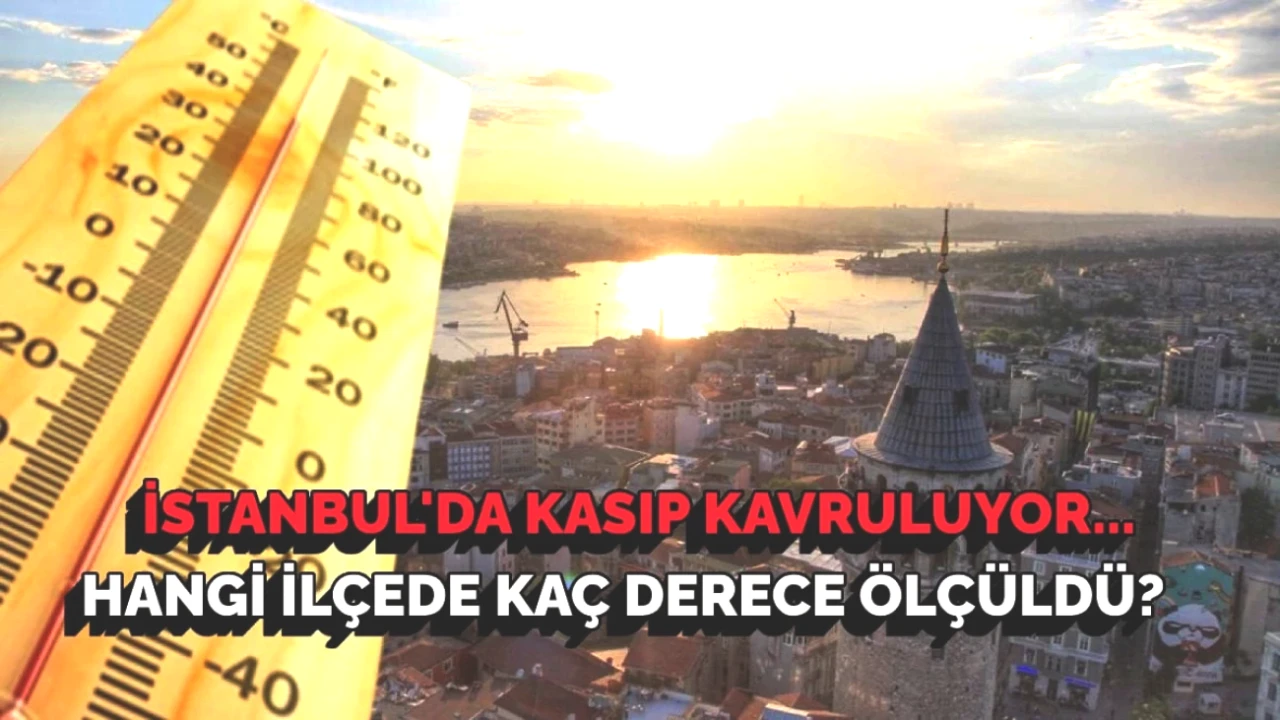 İstanbul'un Sıcaklık Rekoru: Hüseyin Öztel 56 Dereceyi Açıkladı! İlçe İlçe Dereceler Burada!